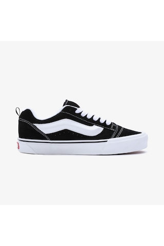 Vans Knu Skool Unisex Siyah Sneaker Düz Vn0009qc6bt1 Siyah