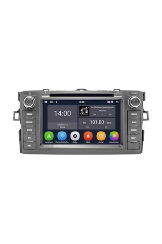 Toyota Auris Android Multimedya Sistemi 2007-2012 Crv-4541rd 7"
