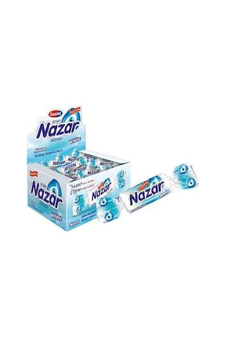 Nazar Şekersiz Sakız White Nane x 100 Adet Nazar Şekersiz Sakız White Nane x 100 Adet