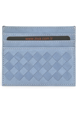 Ziya, Unisex Hakiki Deri Kartlık 1539852z05 Mavi 1539852z05 210 Mavi