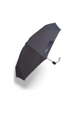 Baginn April 8 Telli Full Otomatik Cep Boy 90 Cm Çap 22 Cm Kapalı Boyut Çanta Boy Çelik Telli Siyah