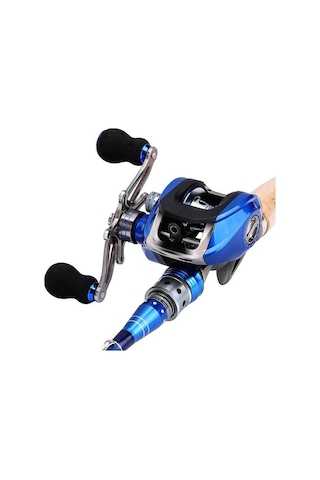 Novahub Baitcasting Balıkçılık Makarası 18bb Sol/sağ El Reel, Yüksek Kalite Left Hand Balıkçılık Reel, Alüminyum Ve Bilyalı Rulmanlı, Ergonomik Tasarım