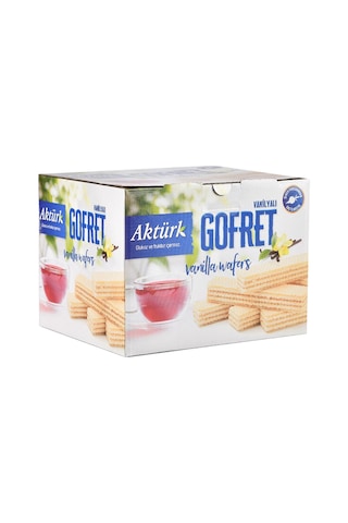 Aktürk Gofret 800 Gr Kakaolu Ve Vanilyalı 4 Lü Karma Paket