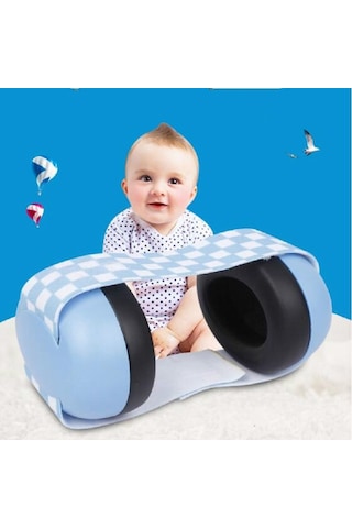 Sones Yenidoğan Bebek Ayarlanabilir Elastik Kulaklık Mavi