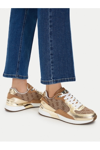 Guess-moxea Kadın Sneaker-fljm19fal12 Kahverengi
