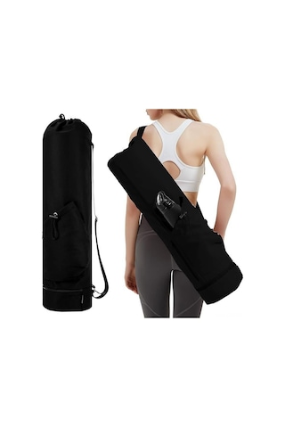 Ranyeek Mavi Renkli Spor Yoga Mat Çantası - Su Şişesi Cebi Ve Altı Islak Çanta İle - 31" Uzunluk - 330g Hafif - Kol Ve Sırt Taşıma Seçeneği Çok Renkli