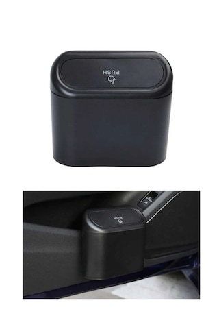 Ofis Ve Araç İçi Taşınabilir Portatif Çöp Kutusu