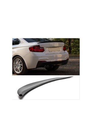 Autogp Bmw F22 Bagaj Üstü Spoiler Pianoblack 2014+