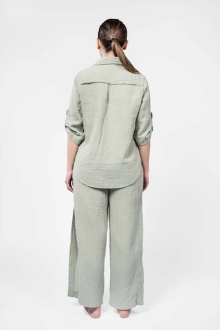 Atelier Chaputs Elya Green Shirt Çok Renkli
