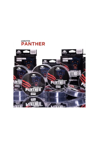 Caretta Panther 150 Mt Fluorocarbon Coatıng Gray Misina - 0.23mm 0.23 MM