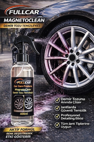 Fullcar Magnetoclean Demir Tozu Temizleyici 400 Ml