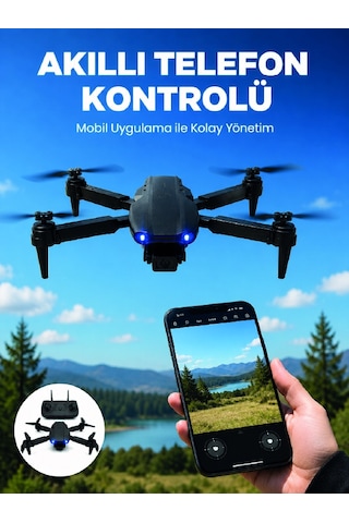 99 Pro Akıllı Kamera Drone Katlanabilir Gövde 4k Hd Kamera Ve App Kontrolü - Lisinya