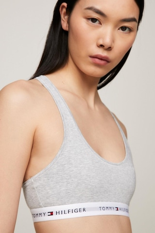 Tommy Hilfiger Unlıned Bralet-7052 Gri