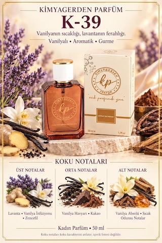 KP K-39 Kadın Parfüm EDP 50 ML