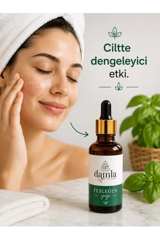 Biodamla Natural Fesleğen Yağı 10 Ml