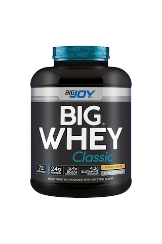 Bigjoy BIGWHEY Whey Protein Classic 2376g 72 Servis Bisküvi Bigjoy BIGWHEY Whey Protein Classic 2376g 72 Servis Bisküvi