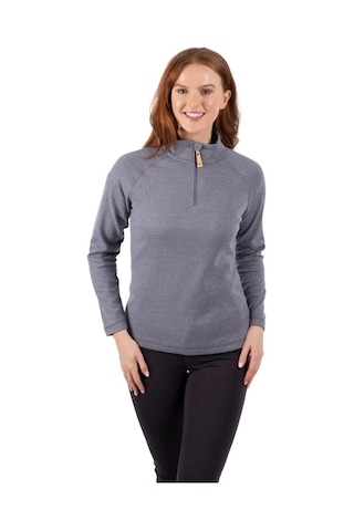 Trespass Fatolstr0032 Olga Female Casual Top Denim Blue Marl Kadın Polar Mavi