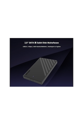 Hıksemı Hs-hub-mhb201 Usb3.0 25&quot Disk Kutusu. Ssd Ve Hdd Katkı Sağlar 5gbps Siyah Win Mac-os Linux Android 1923 1