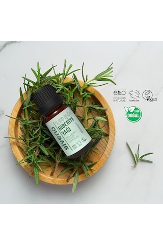 %100 Doğal Biberiye Uçucu Yağı 10 Ml 0.75 LT - 2.5 LT - 12 KG