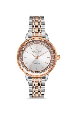 Nacar Nc33-398223-ewms Kadın Kol Saati Gümüş - Rose Gold