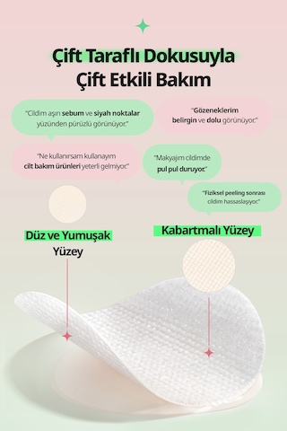 İncir Asidi İçeren Cilt Bakım Pedi 25 Adet Goodal Fig Acid Peptide Glow Skin Booster Pad