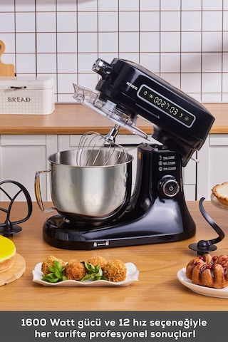 Karaca Pro Artisan Zaman Ayarlı 1600 W 5 L Mutfak Şefi