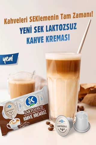 Sek Laktozsuz Kahve Kreması 4'lü 10 x 15 ML