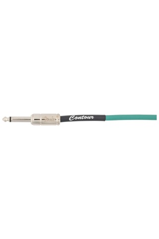 Fender Contour Serisi 3 Mt. Gitar Kablosu Sherwood Green Enstrüman Kablosu