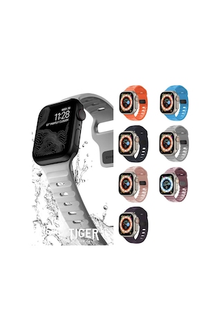 Watch 9-8-7-6-5-4-3-se-ultra-ultra 2 / 42-44-45-49 Mm Uyumlu Armour Dynamic Silikon Kordon