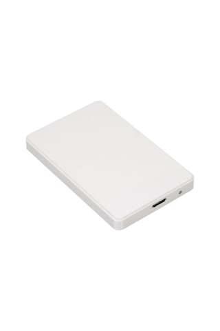 Mufunye 2.5 İnç Sata Hdd/ssd Dış Disk Kutusu - Usb 3.0 Arayüzü, Araçsız Montaj, Abs Kasa Beyaz