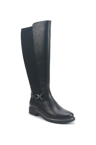 Polaris 326048.z 5pr Siyah Kadın Düz Çizme 000000000102044831 Siyah