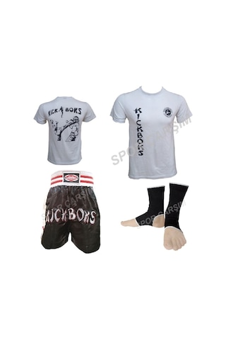 Spor_Carsim Cyclone Kickboks Şortu,Evox Kickboks Tişörtü,Ayak Çorabı Seti (239343633)