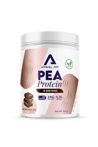 Pea Protein Tozu - Belçika Çikolatası - 450 Gr - 15 Servis Çikolata Pea Protein Tozu - Belçika Çikolatası - 450 Gr - 15 Servis Çikolata