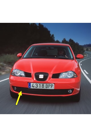 Seat İbiza 2003-2009 Ön Tampon Sağ Sis Farı Izgarası 6L0853666L