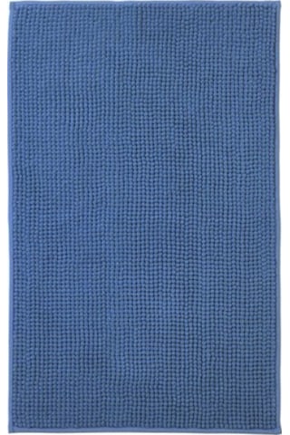 Toftbo Banyo Paspası Mavi , 50x80cm Mavi