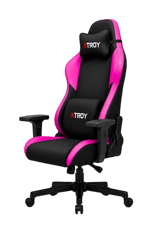 Valor Model 180 Yatan, Kumaş Oyuncu Koltuğu Pembe