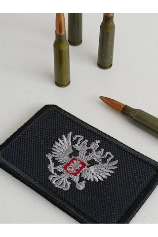 Foto Prınt Cırt Cırtlı Rusya Arma Şevroni 455205607