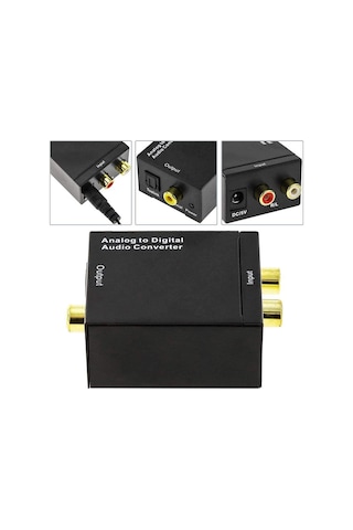 Analog To Dijital Audio Converter Analog Sesten S/pdıf Dijitale Dönüştürücü