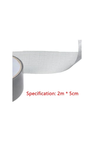 Kosona Pencere Onarım Bandı - Sineklik Tamir Şeridi, Su Geçirmez Ve Yapışkanlı, 5cmx2m Beyaz