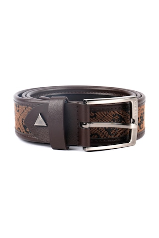 Guess Erkek Kemer Bm7859p6135-cof Kahverengi