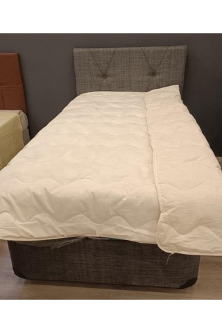 Tek Kişilik Organik Hiç Kimyasal Kullanılmamış Boncuk Silikon İç Malzeme 1448bng90289yorgan