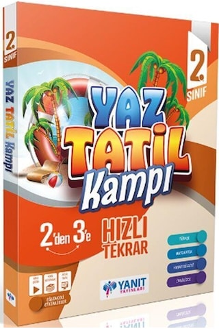 2. Sınıf Yaz Tatil Kitabı Kampı Yanıt Yayınları 2. Sınıf Yaz Tatil Kitabı Kampı Yanıt Yayınları