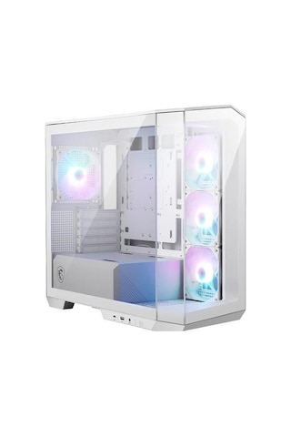 MSI Mag Pano M100R PZ 4xARGB Fanlı Micro ATX Bilgisayar Kasası Beyaz