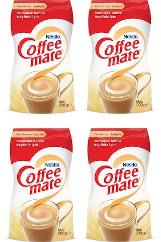 Nestle Coffee Mate Kahve Kreması Poşet 200 Gr X 4 Adet