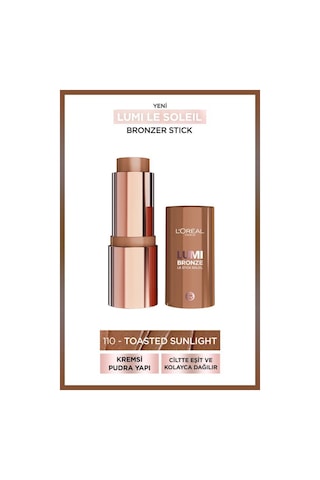 Lumi Bronzlaştırıcı Stick - 110 Toasted Sunlight 3600524228132-11091