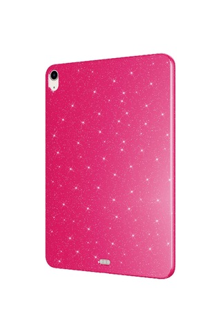 Apple Uyumlu iPad, Air 11 M2/m3 2024 2025 Tablet Kılıfı Işıltılı Parlak Görünüm Koton Case Kılıf