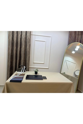 Nivemeshome Keten Trend Masa Örtüsü Bej Apm Çok Renkli