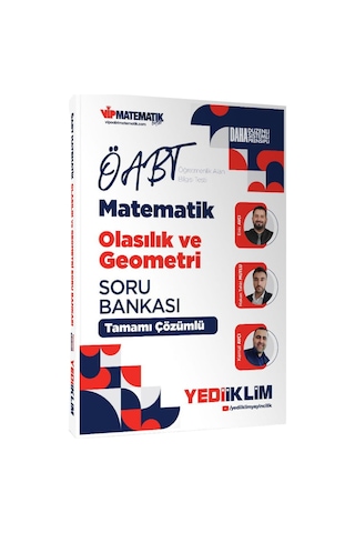 Yediiklim 2027 Öabt Meb-ags İlköğretim Ortaöğretim Lise Matematik Olasılık Ve Geometri Soru Bankası Çözümlü