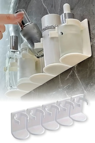 Yapışkanlı Çok Amaçlı Duvar Rafı Baharatlık Sabunluk Ve Fırçalık Organizer Diğer