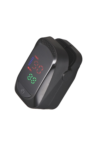 Qingmipy Portatif Parmak İçi Oksimetre, Spo2 Ve Nabız Ölçer, Çift Yönlü Ekran, 8sn Otomatik Kapatma, Askı İpili Pil Yok